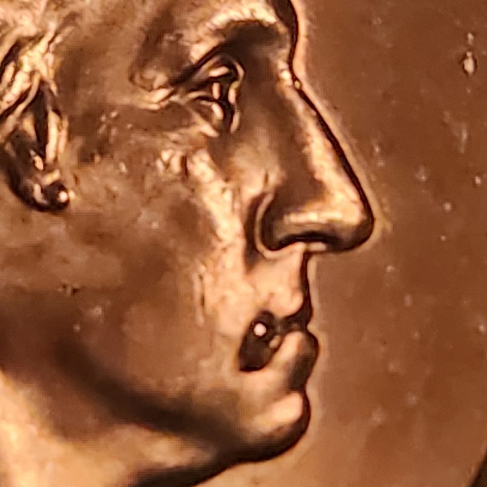 2022 P Drooling Washington Quarter Cud